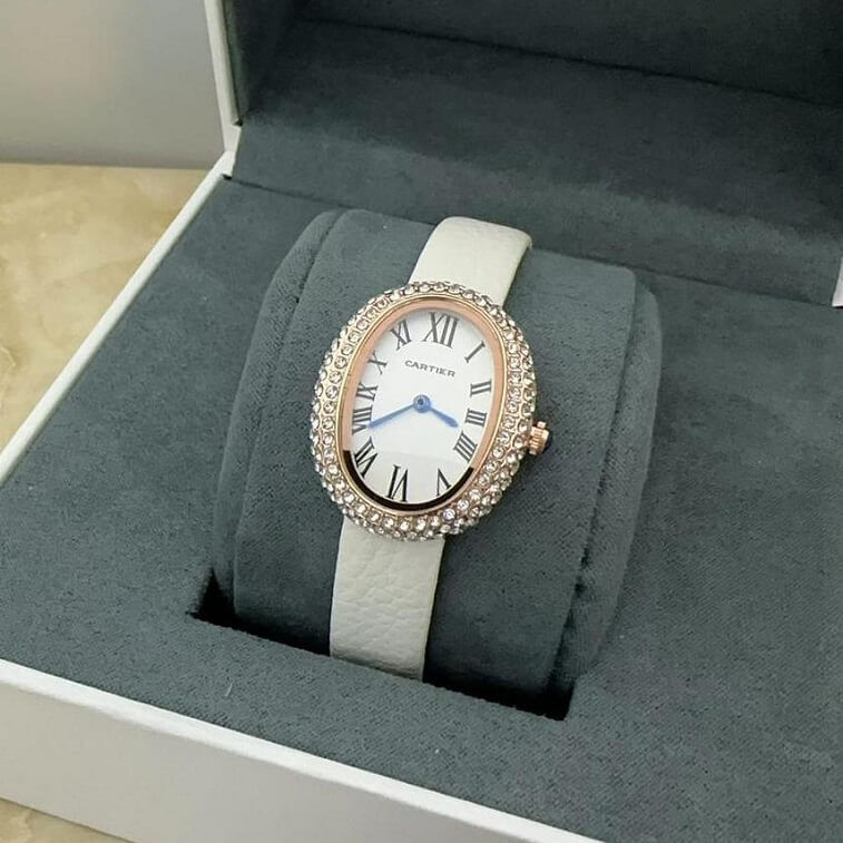 Cartier Leather Watch - AjmanShop
