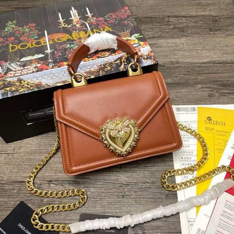 D&G Devotion Embellished Small Handbag - AjmanShop