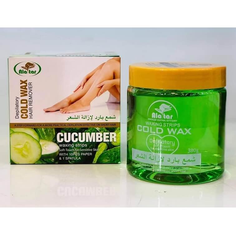Alatar Cucumber Cold Wax Hair Remover 380gm • Best Online Shopping Website  in Ajman | Ajman Shop