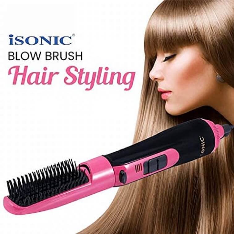 Isonic Hair Styling Blow Brush 800W • Best Online Shopping Website in Ajman  | Ajman Shop
