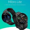 Mibro Lite Smartwatch With Fitness Tracker Black-Ajmanshop