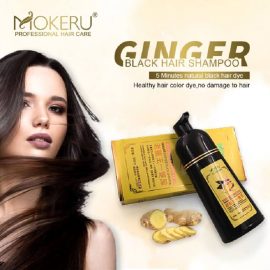 Natural Ginger Black Hair Dye Shampoo 500ml-Ajmanshop