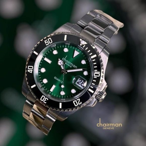 Green dial Watch