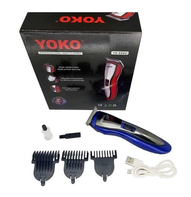 YOKO Professional Hair Clipper - YK658U • Best Online Shopping Website in  Ajman | Ajman Shop