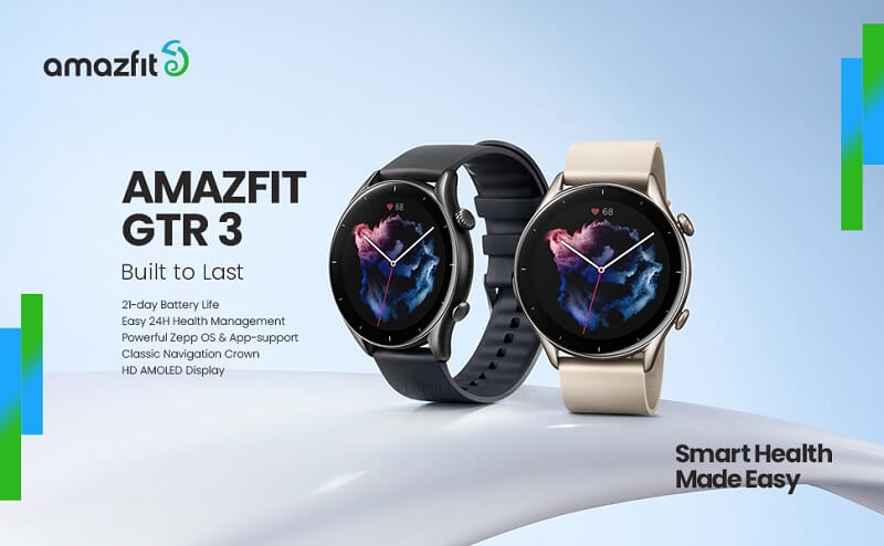 Amazfit GTR 3 Smartwatch Integrated Alexa Smart Watch- Moonlight Grey
