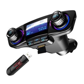 Car Modulator, Bluetooth M20 Dual Usb Car Fm Player 12-24 V