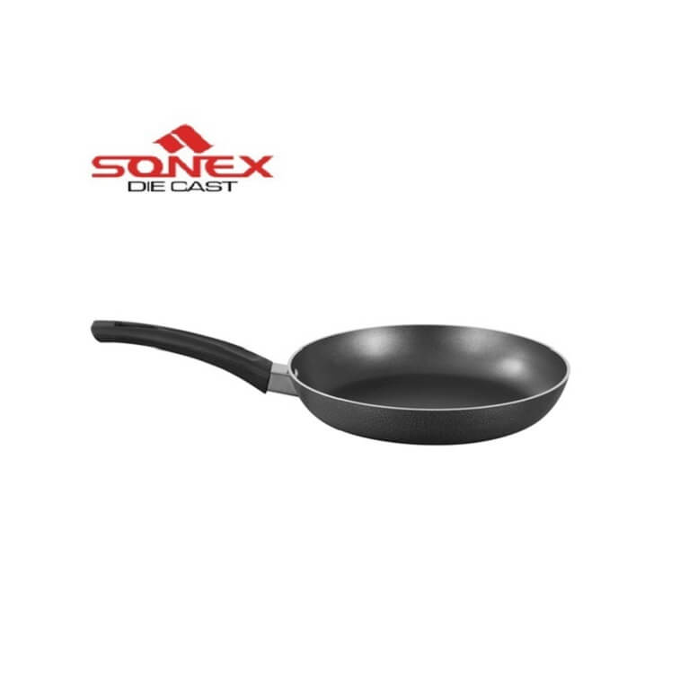 Heavy Material Dishware Safe Sonex Non Stick Cooking Fry Pan Skillet with Durable Soft Handle 22cm Granite Coating Original Made In Pakistan