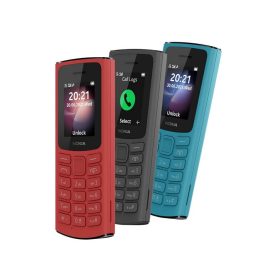Nokia 105 4G Feature Phone with Radio, Flashlight & Storage, Dual Sim Mobile Phone-Ajman shop