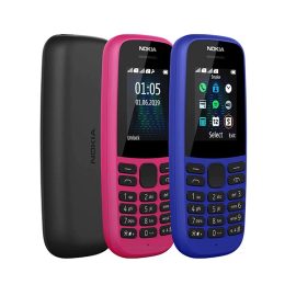 Nokia 105 Dual SIM - 8 MB, 2G-Ajmanshop
