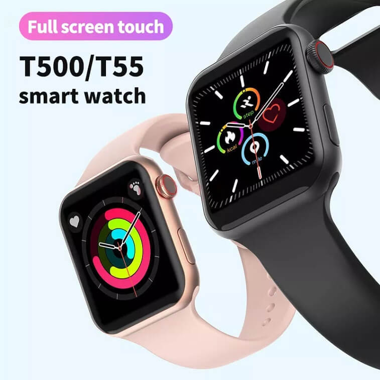 T55 SMART WATCH T55 Smartwatch Heart Rate, Blood Pressure Watch-Ajman shop