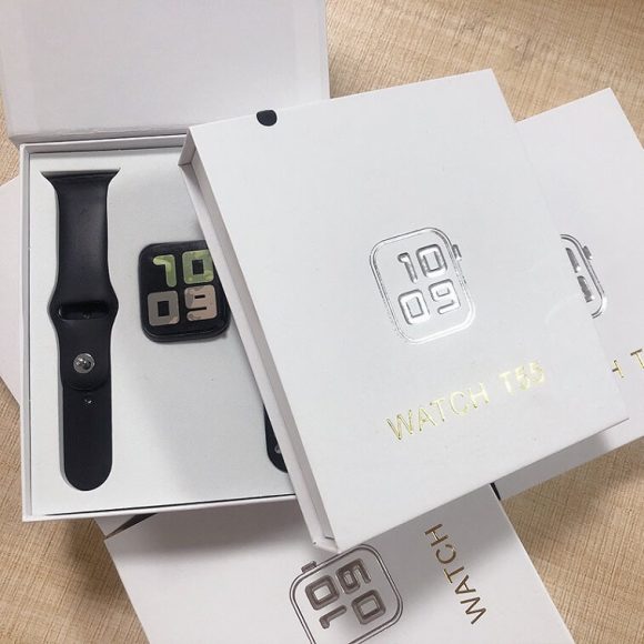 T55 SMART WATCH T55 Smartwatch Heart Rate, Blood Pressure Watch-AJman shop