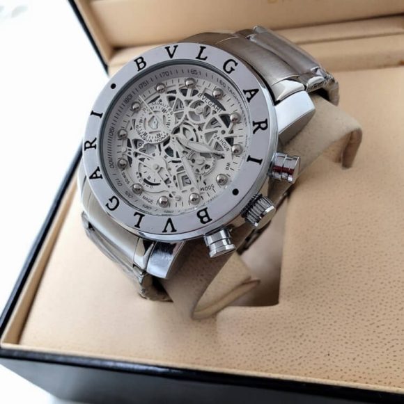 Bvlgari Stylish Watches For Men With Box-Ajman Shop