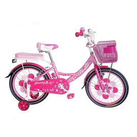 Kids Bicycle Ages 4-6 for Girls- Pink -Ajman Shop