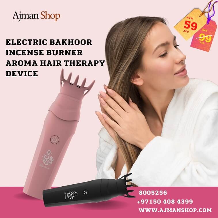 Electric Bakhoor Incense Burner Aroma Hair Therapy Device, Car Bukhoor  Dukhoor Burner • Best Online Shopping Website in Ajman | Ajman Shop