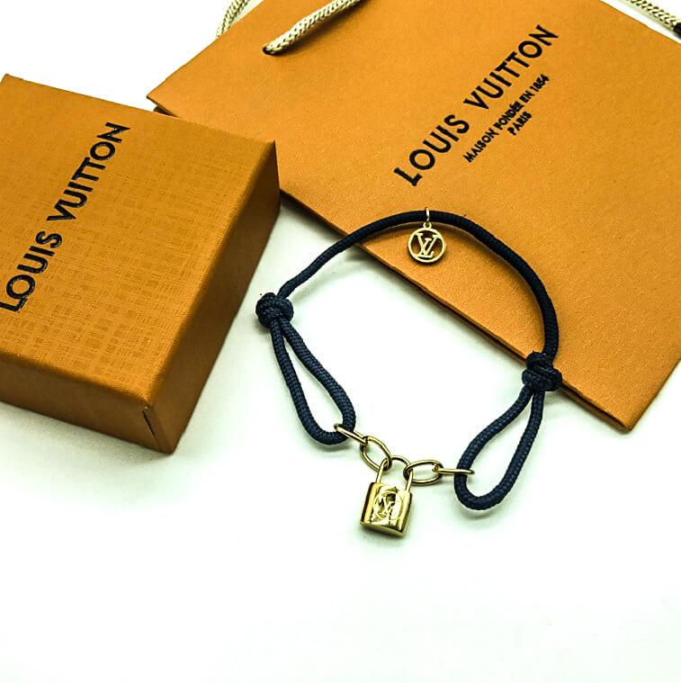 Louis Vuitton Gold Bracelets for Men