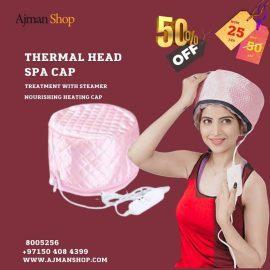 Thermal Head Spa Cap Treatment with Beauty Steamer-Ajman Shop