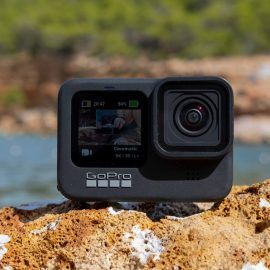 Gopro Hero9 Waterproof Action Camera With Front LCD And Touch Rear Screens- Black-AjmanShop