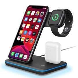 Generic 3 in 1 Wireless Charger-AjmanShop