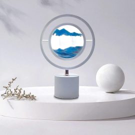 360° LED Quicksand Painting Table Lamp-AjmanShop