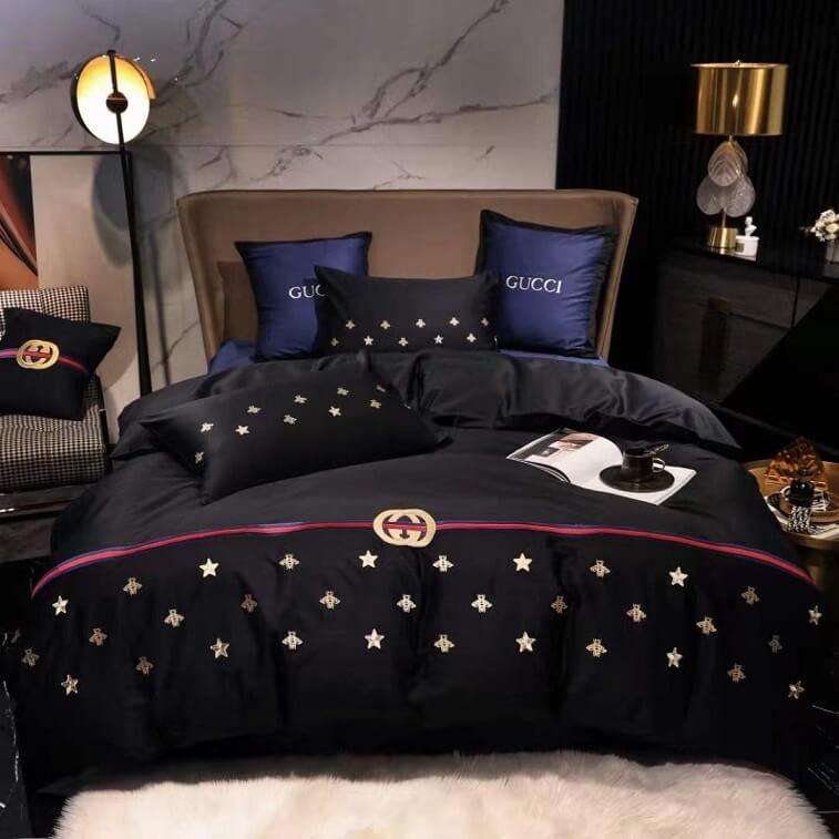 Gucci Cotton Bed Cover Set-AjmanShop