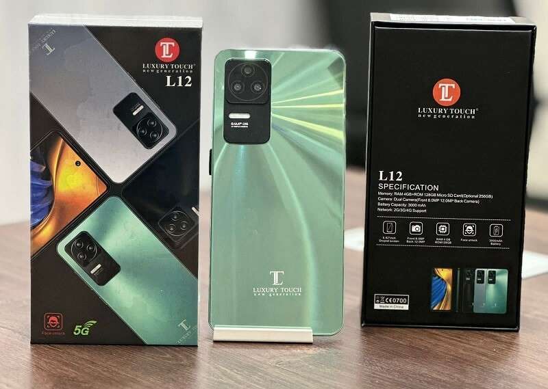 Luxury Touch L12 SmartPhone, 4GB 128GB Mobile Phone-Ajmanshop-UAE-Dubai