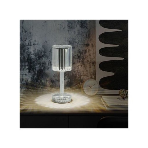 Modern Crystal Decorative Touching Control Table Lamp-AjmanShop