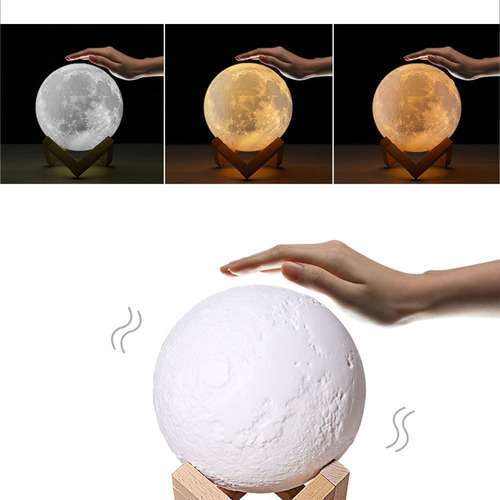 Moon Lamp 3D Led Moon Night Light-AjmanShop