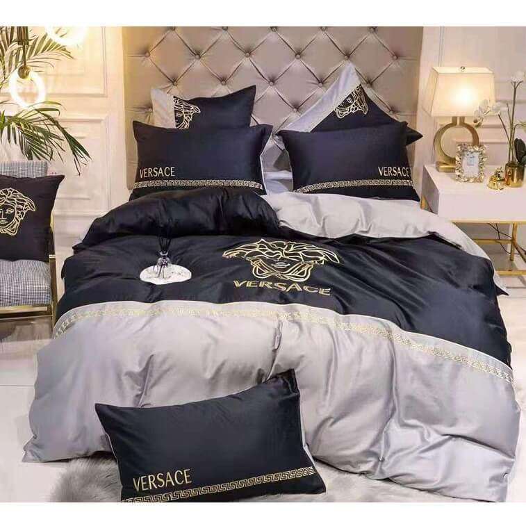 Versace Cotton Bed Cover Set-AjmanShop
