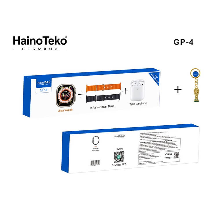 Haino Teko GP-4 Smart Watch-Ajmanshop