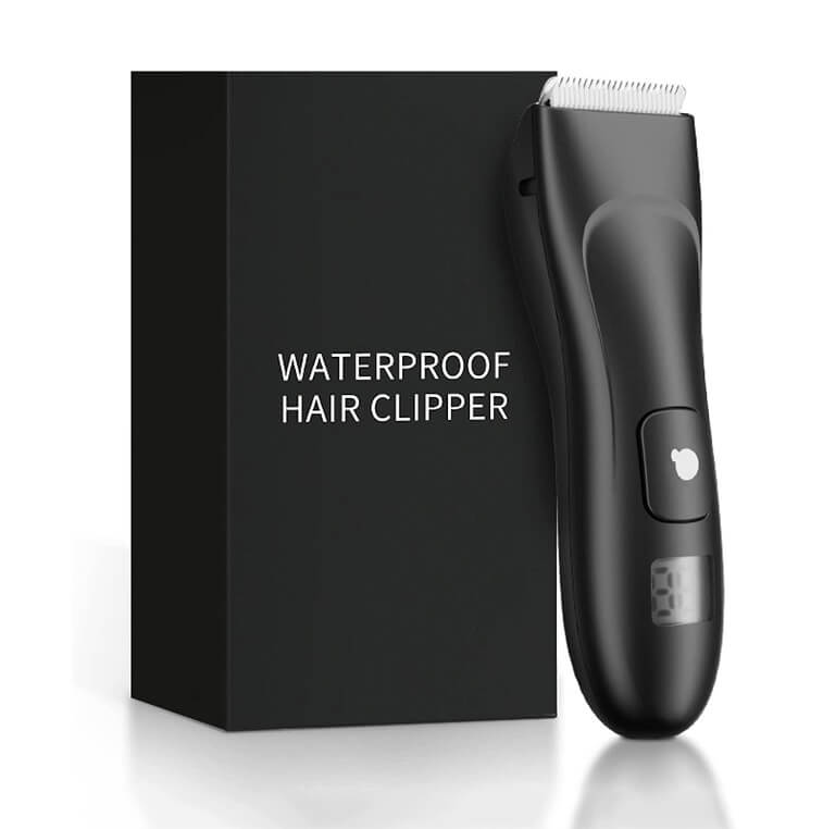 Waterproof Hair Trimmer for Men, USB Rechargeable Electric Body Hair  Grooming Trimmer Ultimate Male Hygiene Razor with LED Display Black • Best  Online Shopping Website in Ajman | Ajman Shop