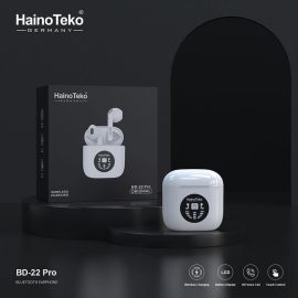 Haino Teko Bd 22 Pro Airpods, Best In-ear Bluetooth With Wireless Charging Earbuds-Ajmanshop
