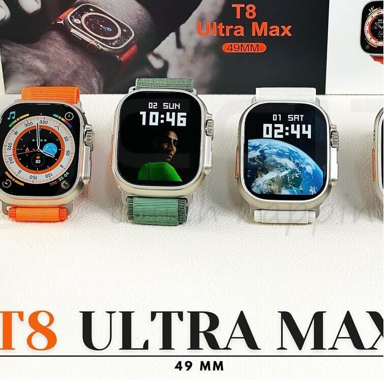 T8 Ultra Max SmartWatch-Ajmanshopp
