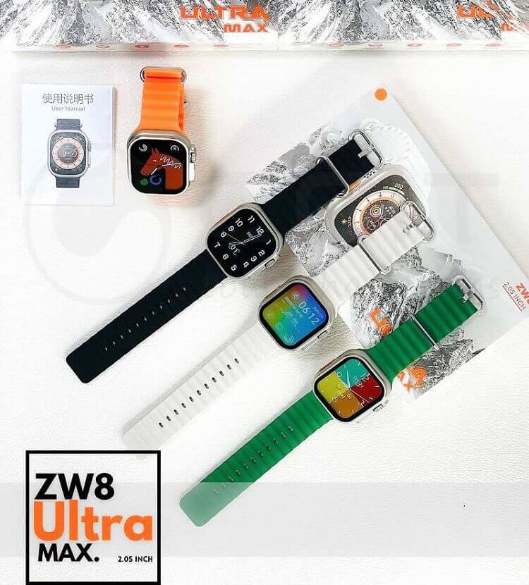 ZW8 Ultra Max SmartWatch-Ajmanshop