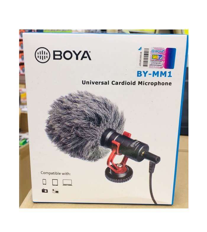 BOYA BY-MM1 Mini Cardioid Condenser Microphone in AjmanShop