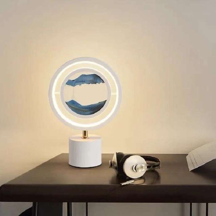 Decorative Lamp 3D Art Lamp Small Ring Frame in AjmanShop 