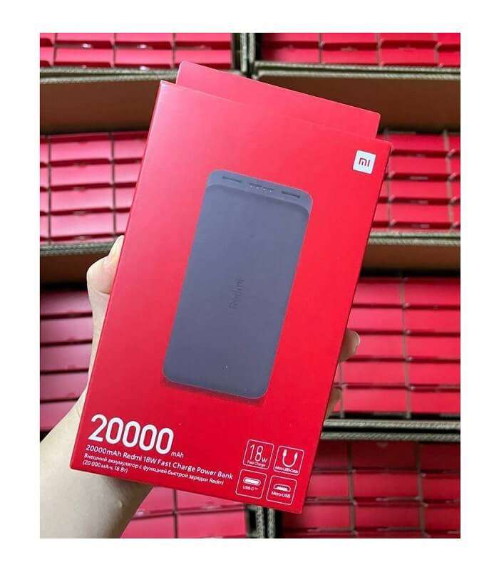 Xiaomi 20000mAh Redmi 18W Fast Charge Power Bank in AjmanShop