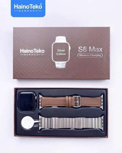 Haino Teko S8 Max SmartWatch 2023, Doule Strap New Arrival Smart Watch-Ajmanshopp