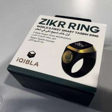 Muslim Digital Ring Tasbih Counter Islamic Gifts With Iqibla App-AJmanshop