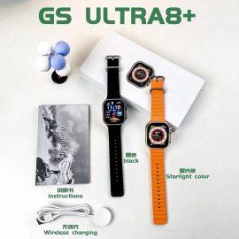 New GS Ultra 8+ 49mm Smart Watch, Bluetooth NFC Wireless Chairging SmartWatch-Ajmanshop (1)