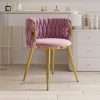 Nordic Pink Barrel Back Dining Chair in AjmanShop