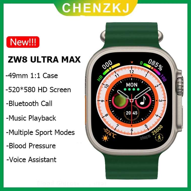 ZW8 ULTRA MAX 49MM Smart Watch-Ajmanshopp