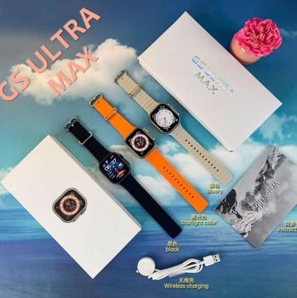GS Ultra Max Smart Watch, Full Screen Touch 49mm Smartwatch-Ajmanshop