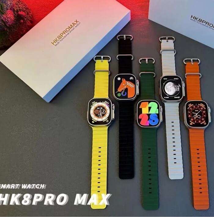 HK8 Pro MAX Smart Watch-Ajmanshop