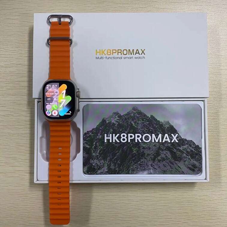 HK8 Pro MAX Smart Watch-Ajmanshoppp