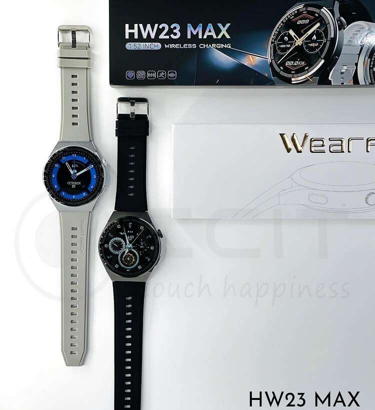 HW23 MAX SmartWatch, Wireless Charging Full HD Screen Smart Watch-Ajmanshop