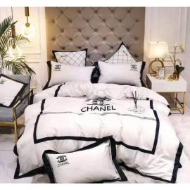 New Chanel Bed Sheet Cover Set King Size White in AjmanShop