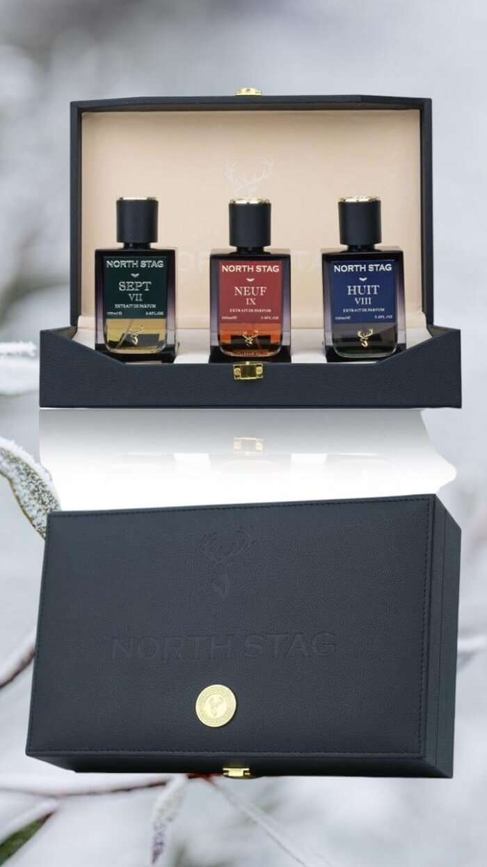 North Stag by Paris Corner 3 in 1 Combo Box Perfume for Unisex Eid Special in AjmanShop 

