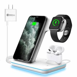 Wireless Charger 4 in 1 Wireless Charger Station for Apple-Ajmanshop (1)