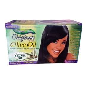 Africas Best Originals Olive Oil Conditioning Relaxer System for Women- AjmanShop