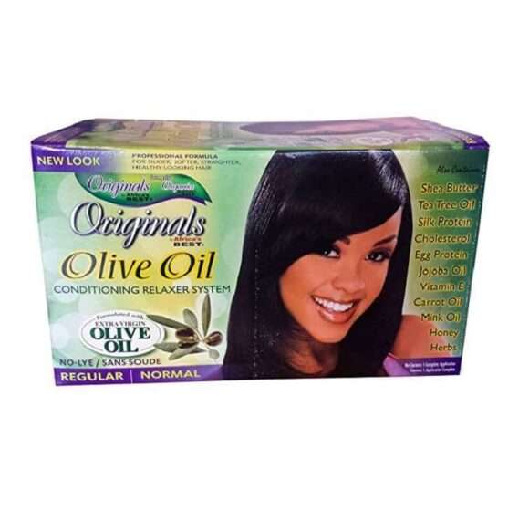 Africas Best Originals Olive Oil Conditioning Relaxer System for Women in AjmanShop 1